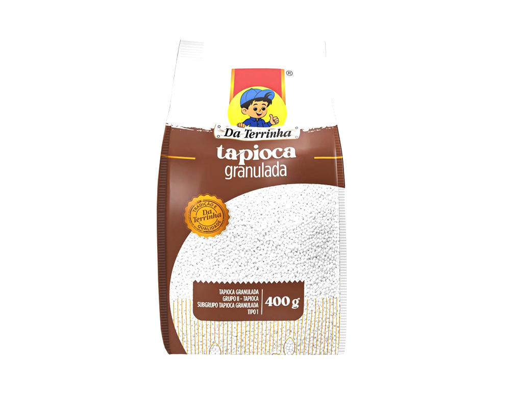 TAPIOCA GRANULADA DA TERRINHA 400 G (FD 12 PCT)